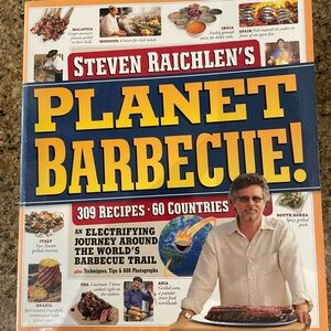 Paperback Book Planet Barbecue! (Steven Raichlen Cookbooks) retails $20 now